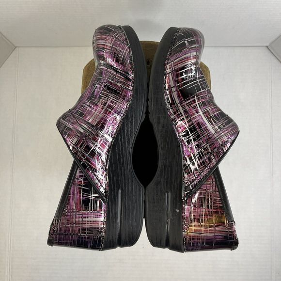 Women's Dansko Clogs - Comfortable Professional Shoes - Used 10.5-11 purple - Picture 7 of 13